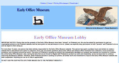 Desktop Screenshot of officemuseum.com